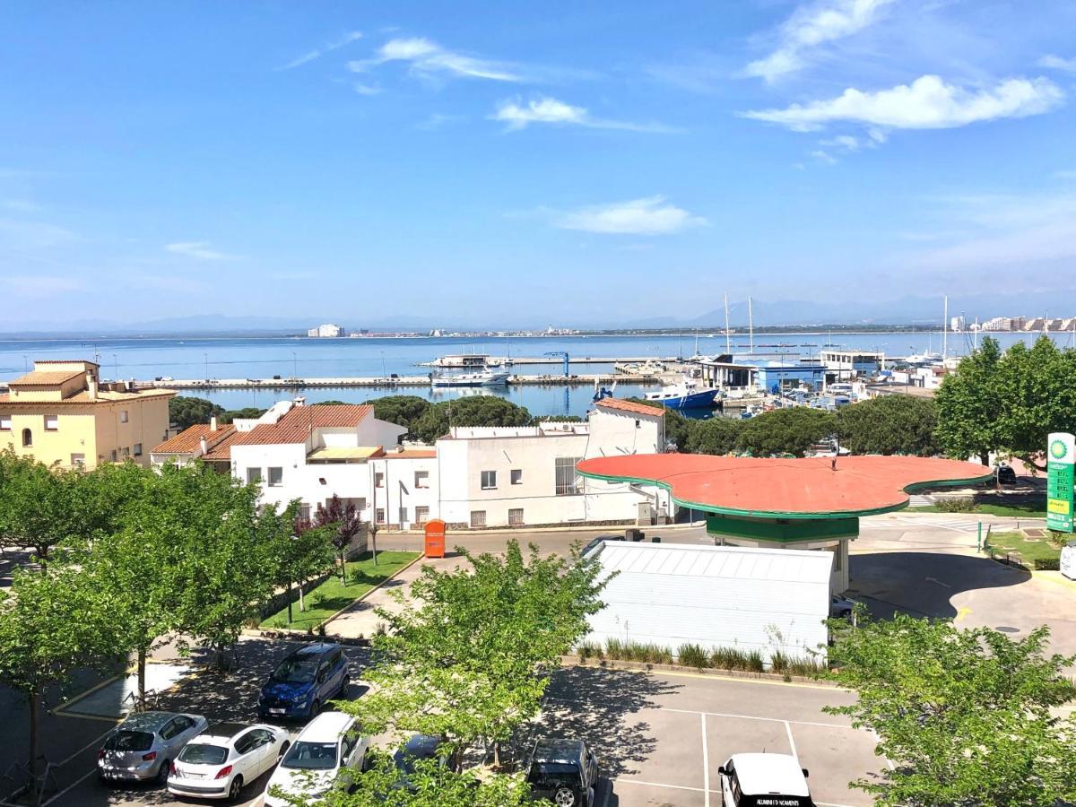 Roc Mar 4 3A - Apartamento Cerca Del Centro Y De La Playa - Terraza Con Vistas Al Mar Y Al Puerto Rosas Exteriör bild